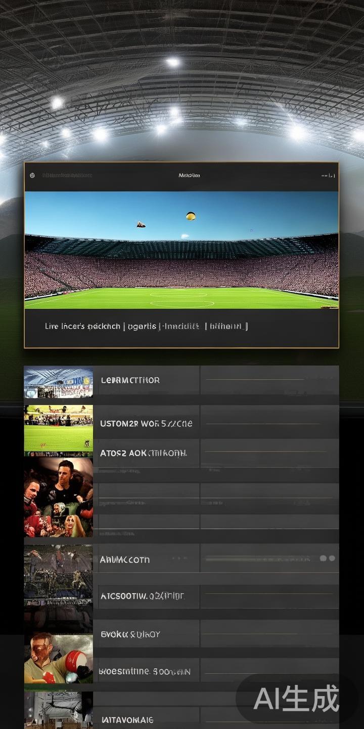 赛事直播与回放：平台提供高清直播服务，并存档精彩回